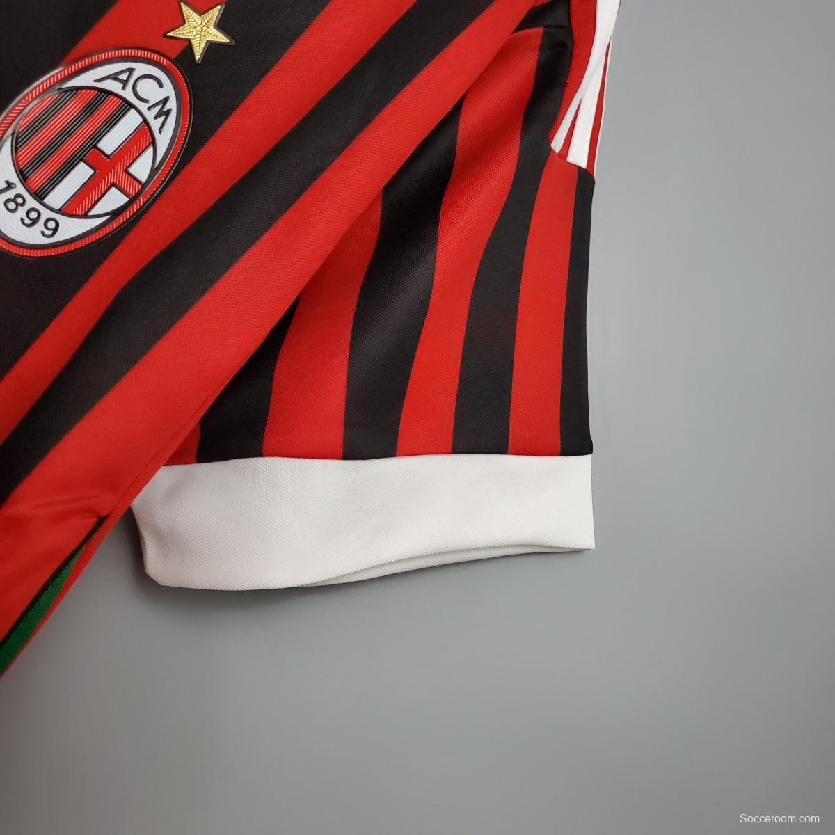 Retro 11/12 AC Milan home Soccer Jersey