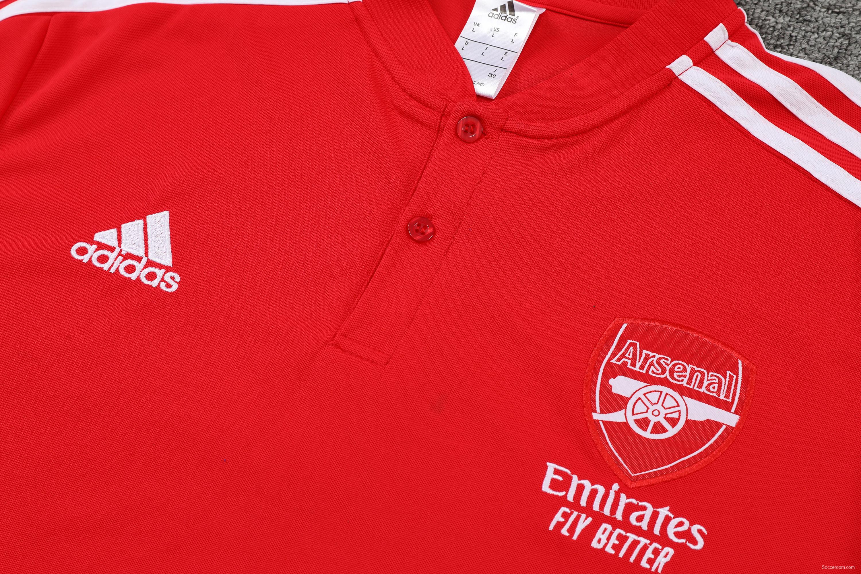 Arsenal POLO kit red black (not supported to be sold separately)