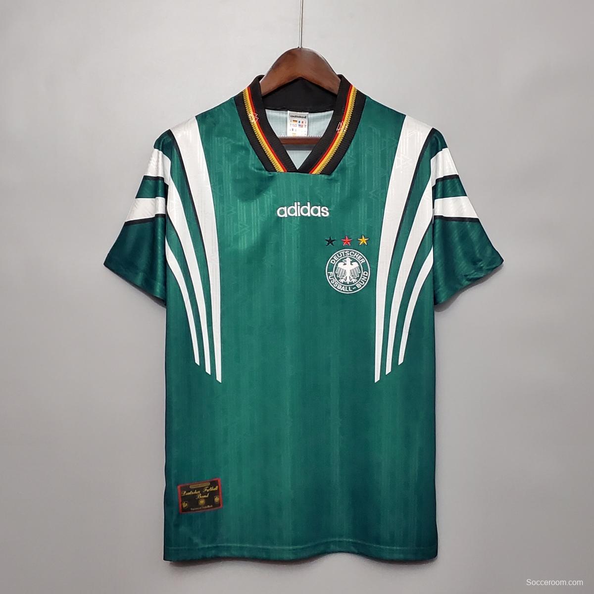 Retro 1998 Germany away Soccer Jersey