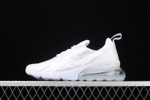 NIKE Max 270White silk half-palm air cushion running shoes AJ0499-100