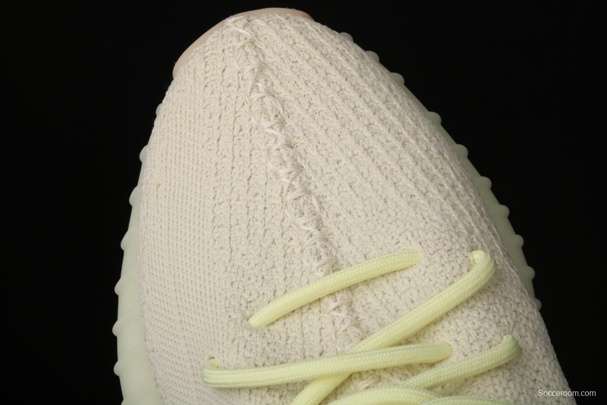 Adidas Yeezy 350V2 Real Boost Basf F36980 Darth Coconut 350 second Generation Cream Yellow BASF Boost original