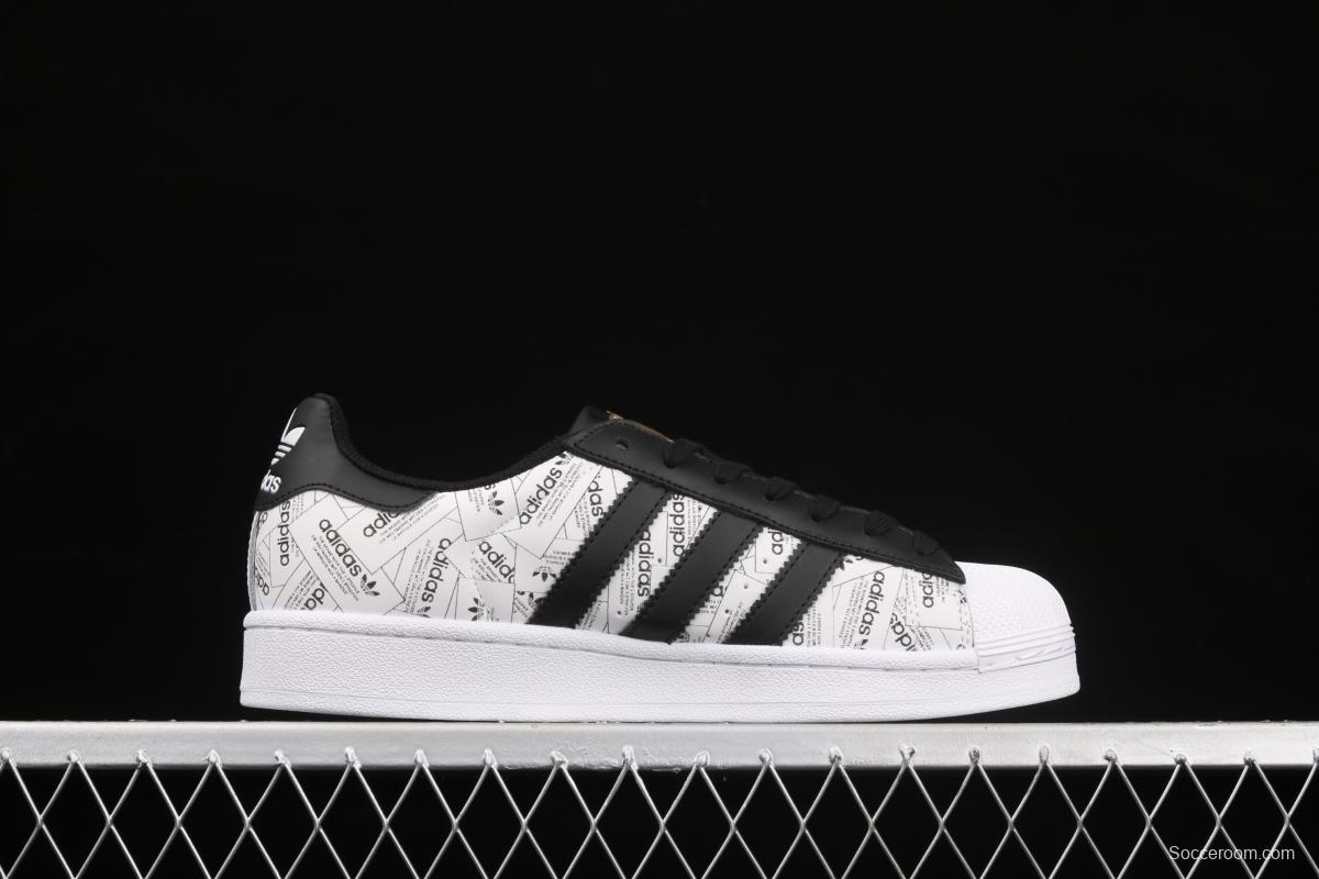 Adidas Originals Superstar EG2915 shell head 3M reflective leisure board shoes