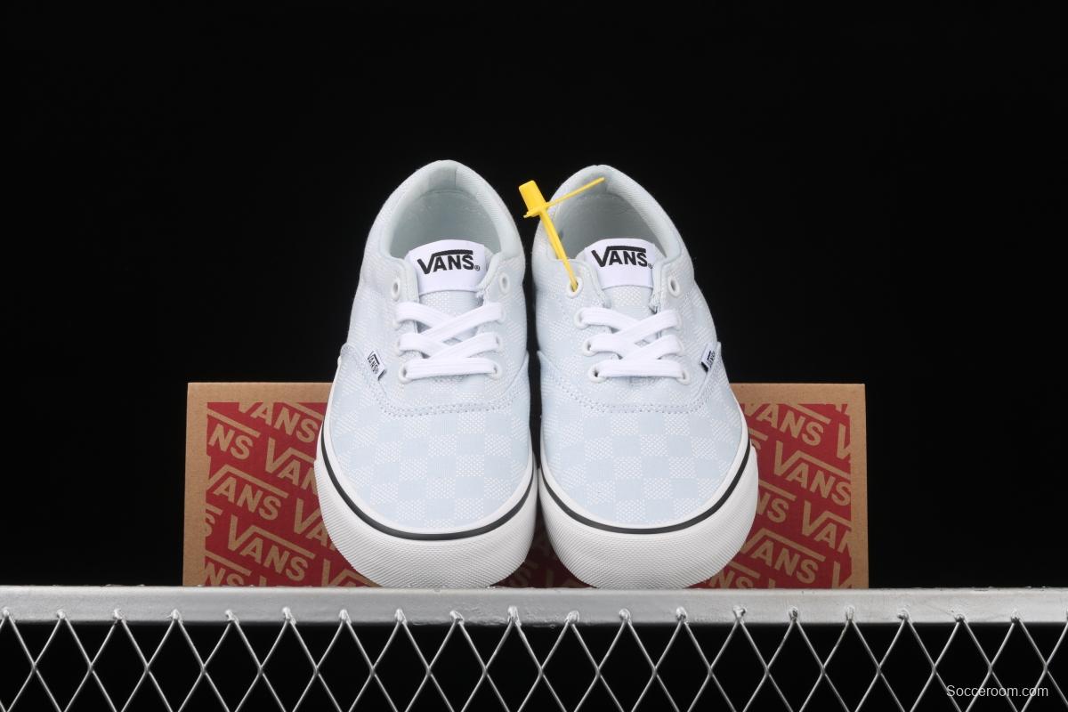 Vans Doheny Era Milk Blue Checkerboard online Celebrity shoes VN0A3MVZ3QN