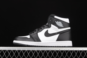 Air Jordan 1 High high band white and black 555088-010