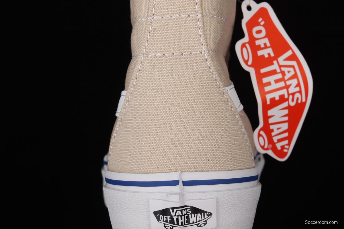 Vans Sk8-Hi Authentic beige canvas high upper shoes VN0A4RWY2WT