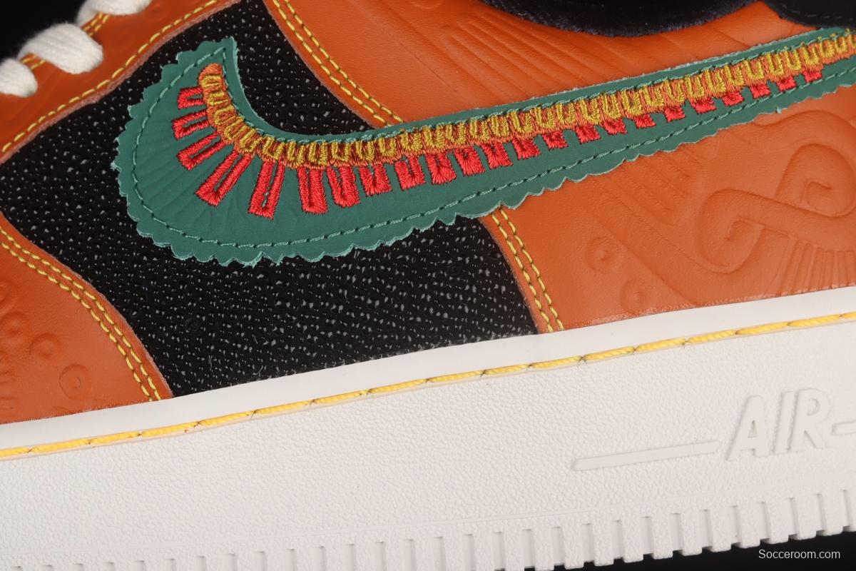 NIKE Air Force 1x 07 Low Siempre Familia Mexican style Day of the Dead low upper board shoes DO2157-816