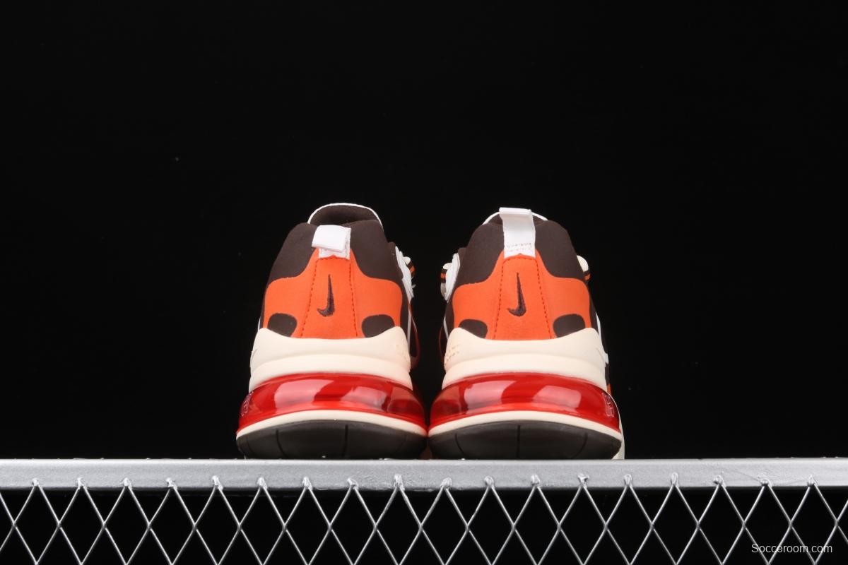 NIKE Air Max 270React new high-frequency mesh function half-palm air cushion cushioning running cloth shoes CT2864-300