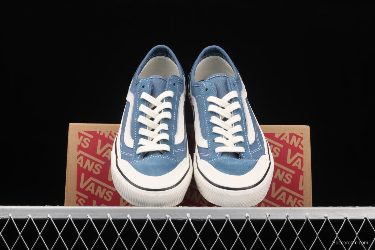 Vans Style 36 SF jeans blue PEACEMINUSONE short head limited edition skateboard shoes VN0A3MVL42R