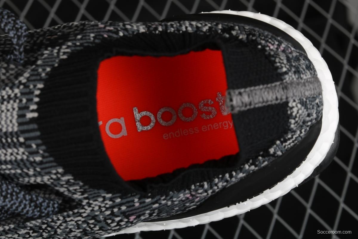 Adidas Ultra Boost Uncaged LTD Triple Black BB3900 socks and shoes