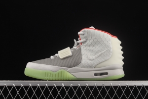 NIKE Yeezy 2 NRG Kanye West Limited Edition Grey Coconut Kanye shoes 508214-010