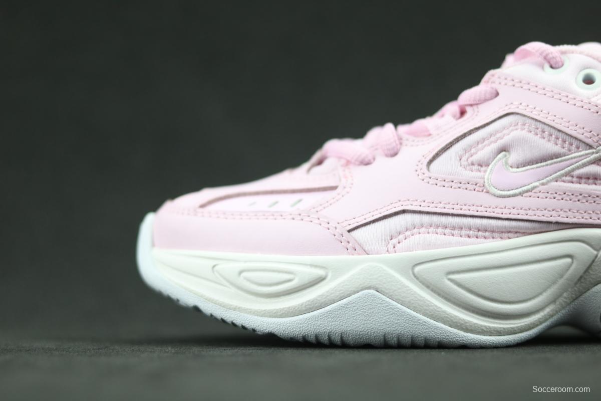 NIKE M2K Tekno pink and white color retro sports daddy shoes AO3108-600