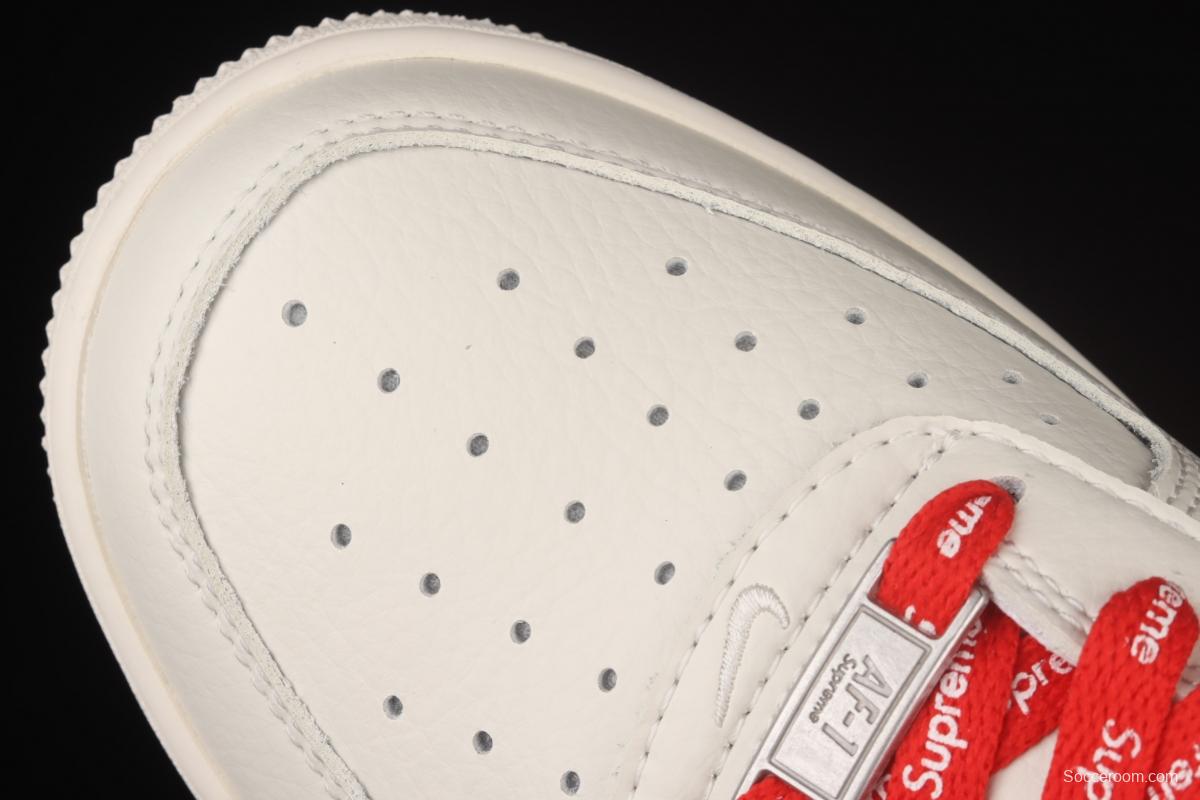 Supreme x NIKE Air Force 1y07 Air Force Joint style low-top Sports Leisure Board shoes CU9225-126