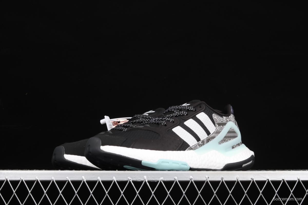 Adidas Day Jogger 2020 Boost FV4538 new Nightwalker second-generation 3M reflective popcorn vintage running shoes