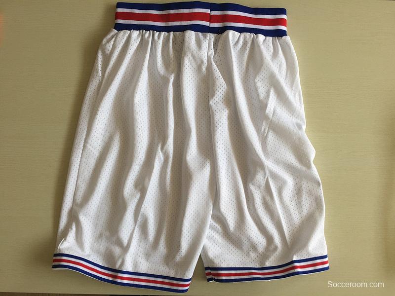 Movie Edition White Basketball Shorts