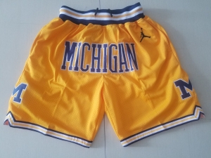 Michigan State College Navy Blue Basketball Shorts