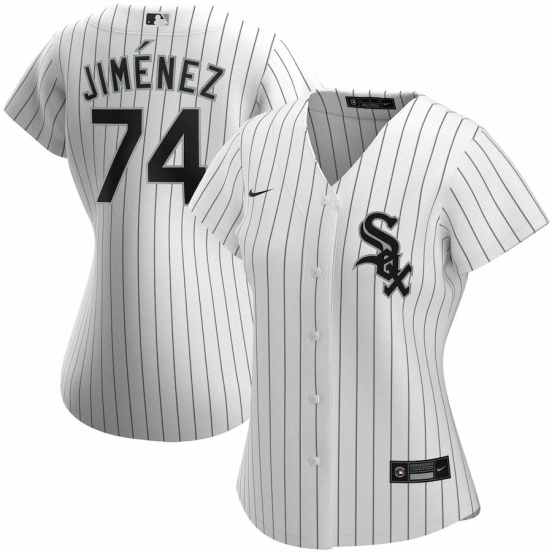 Women's Eloy Jimenez White Home 2020 Player Team Jersey