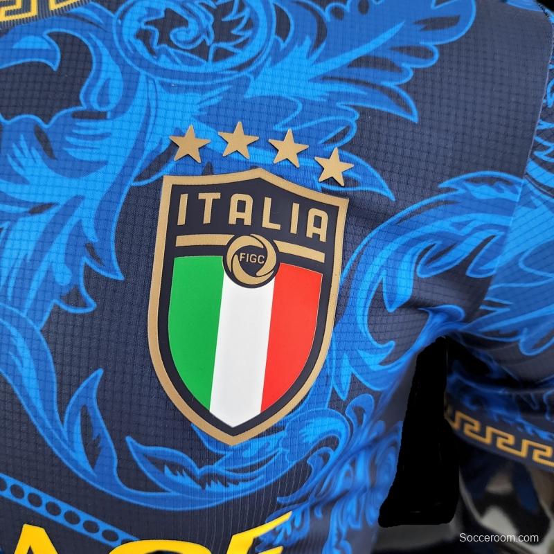 Player Version 2022 Italy X Versace Blue