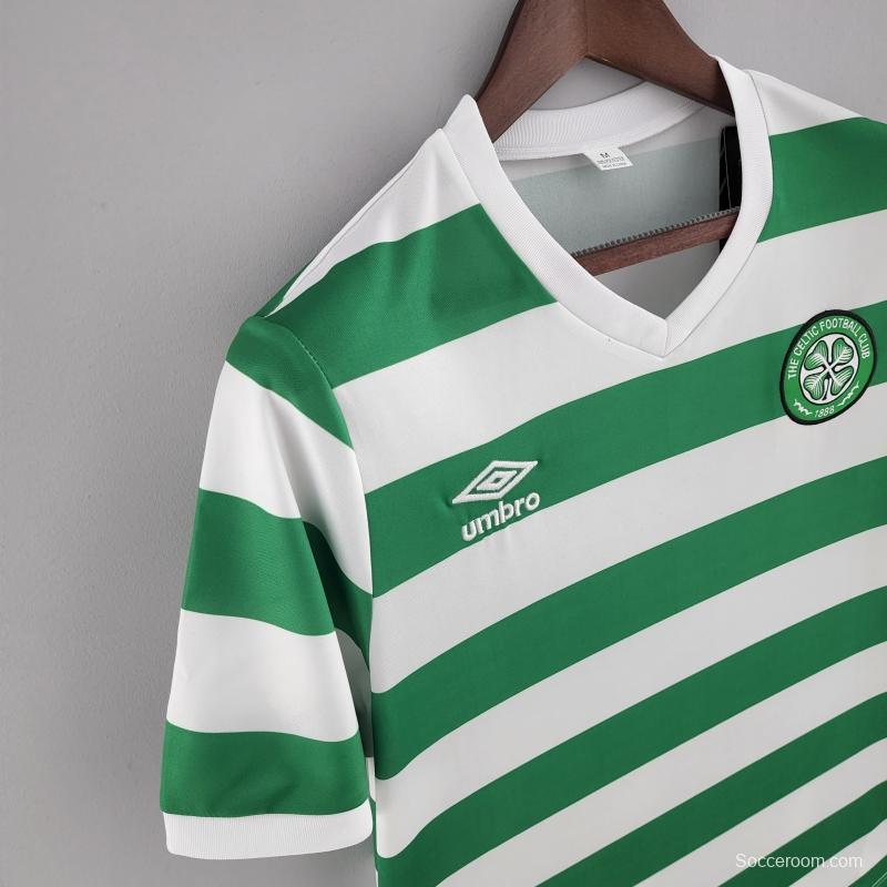 Retro 80/81 Celtic Home Soccer Jersey