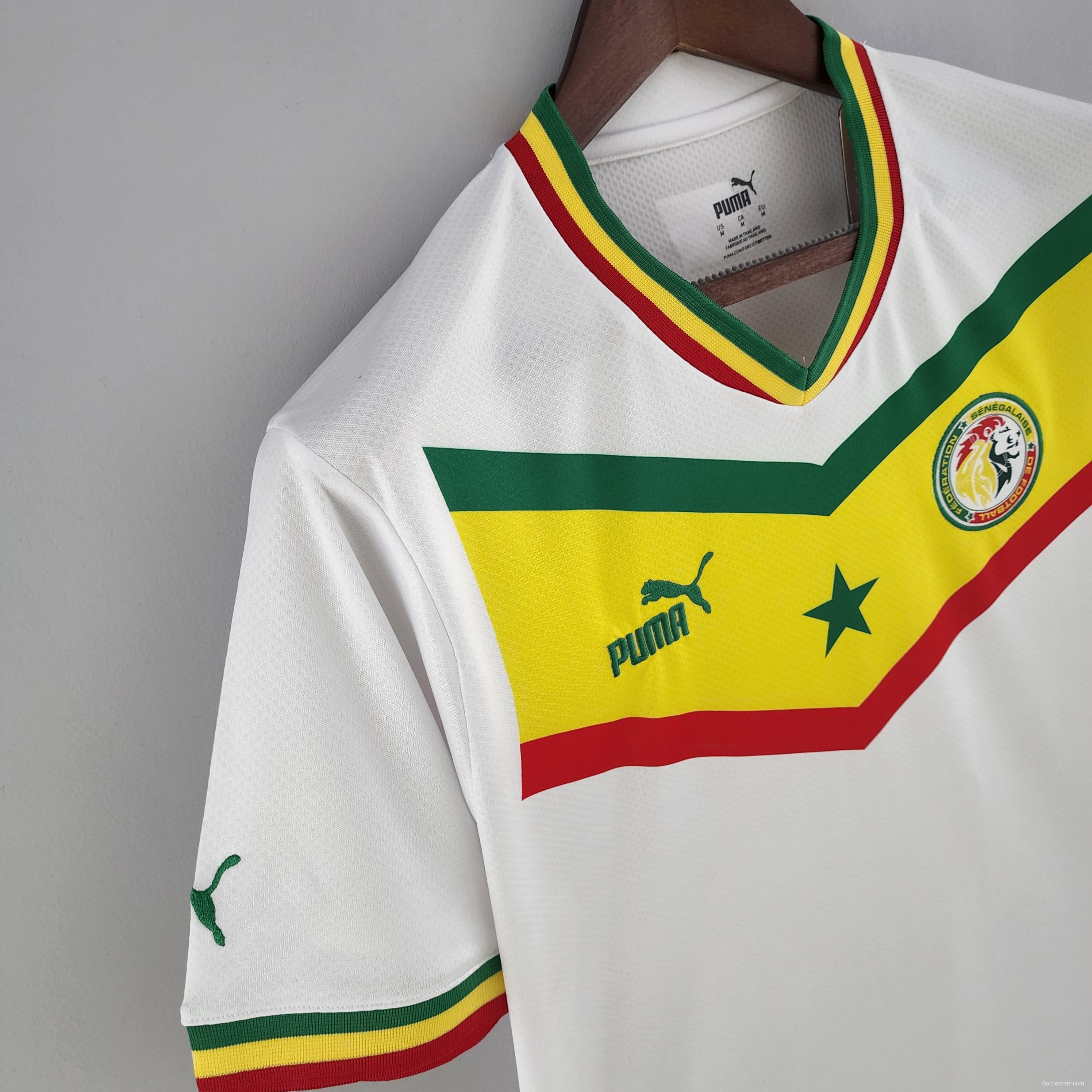 2022 Senegal Home Soccer Jersey