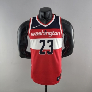 75th Anniversary JORDAN #23 Wizards Red, White And Blue NBA Jersey