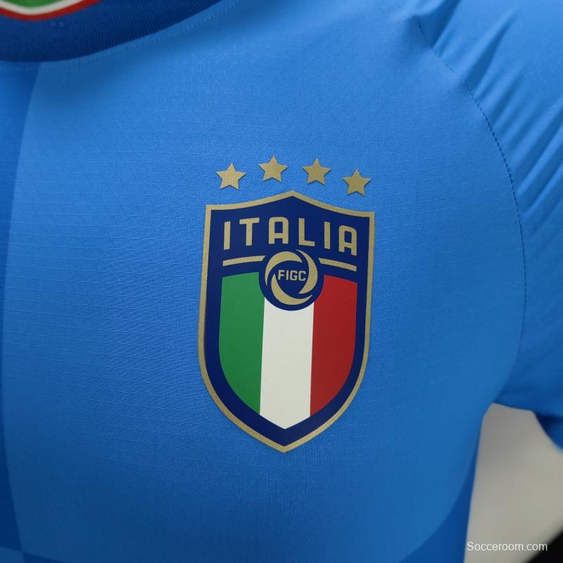 Player Version Italy Home Jersey