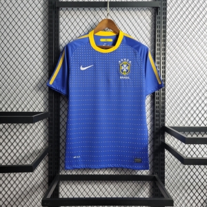 Retro 2010 Brazil Away Soccer Jersey