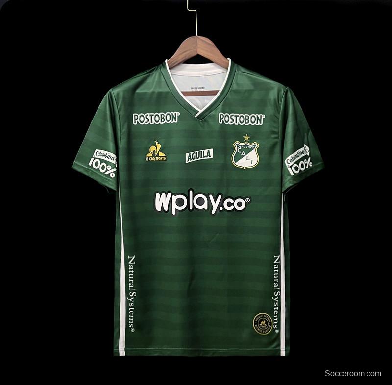 22/23 Colombian Deportivo Cali Home Soccer Jersey