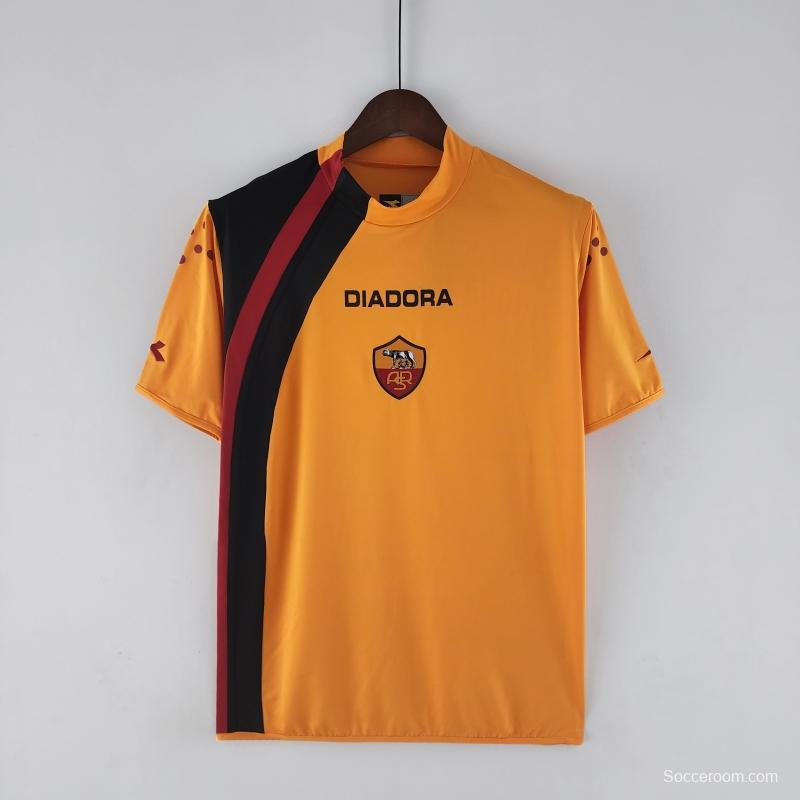 Retro 05/06 Roma Home Soccer Jersey