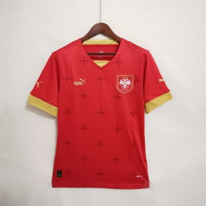 2022 Serbia Home Soccer Jersey