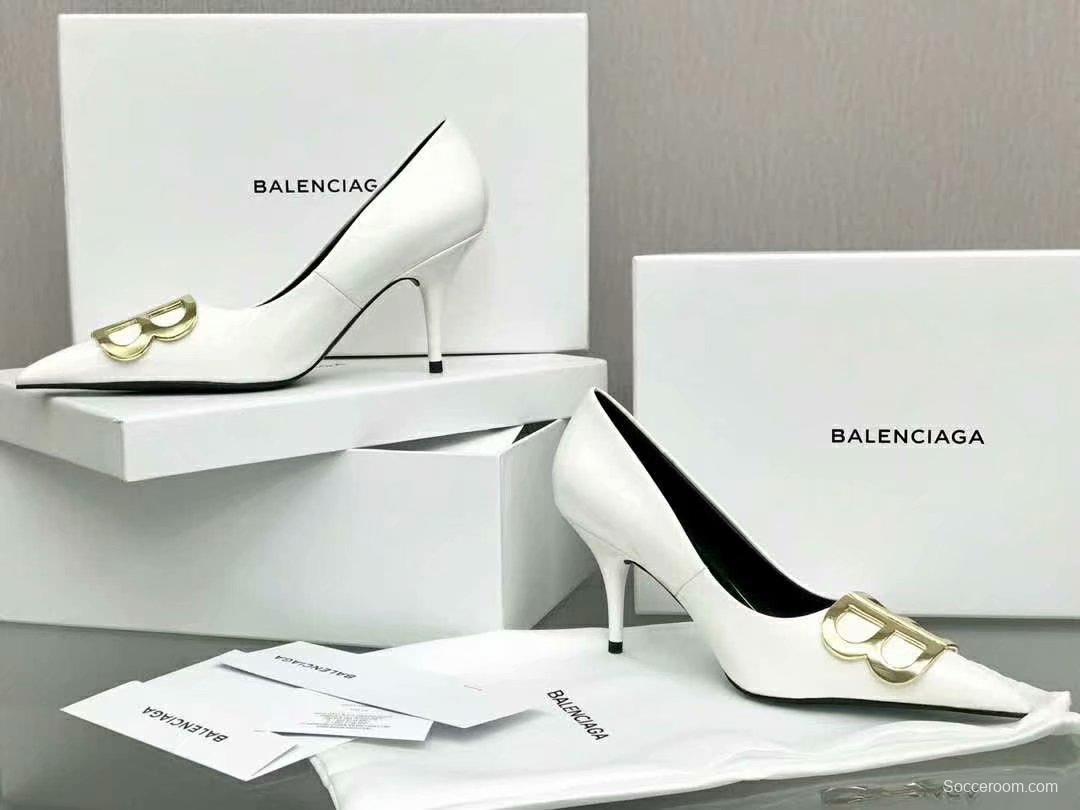 2 Color Women Balenciaga High Heels Shoes