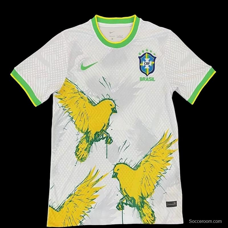 2022 Brazil White Training Jersey