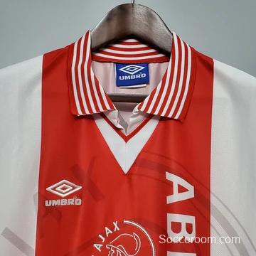 Retro 95/96 Ajax Home Jersey