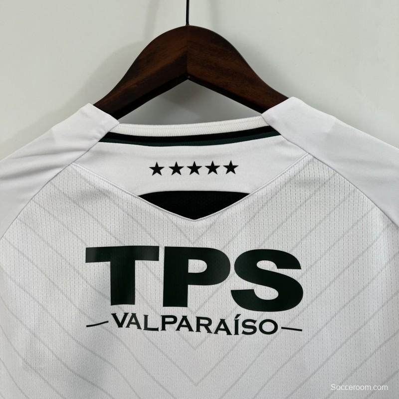 23/24 Santiago Wanderers Away White Jersey