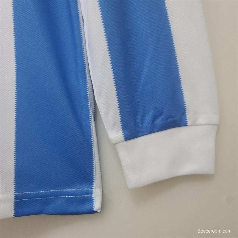 Retro 1978 Argentina Home Long Sleeve Jersey