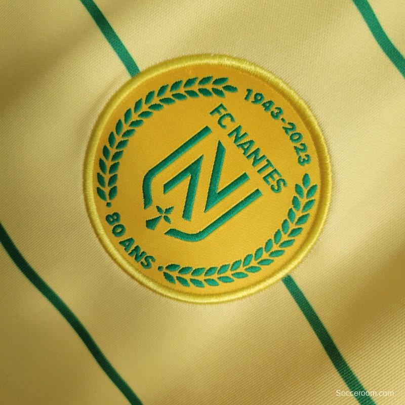 23/24 FC Nantes 80th Anniversary Special Jersey