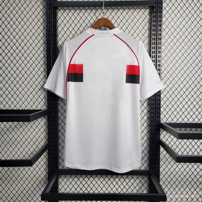 Retro 01/02 Flamengo Away White Jersey