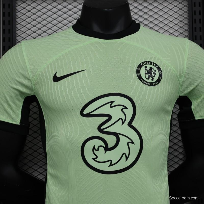 Player Version 23/24 Chelsea Away Green Jersey