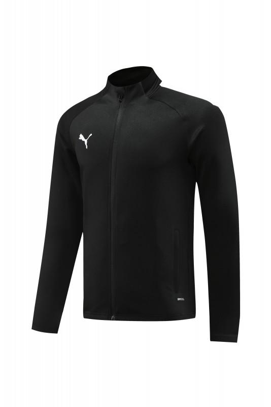 23/24 PUMA Black Full Zipper Hooide Jacket+Pants