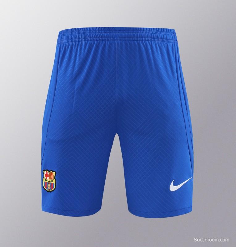 23/24 Barcelona White Short Sleeve Jeresy+Shorts