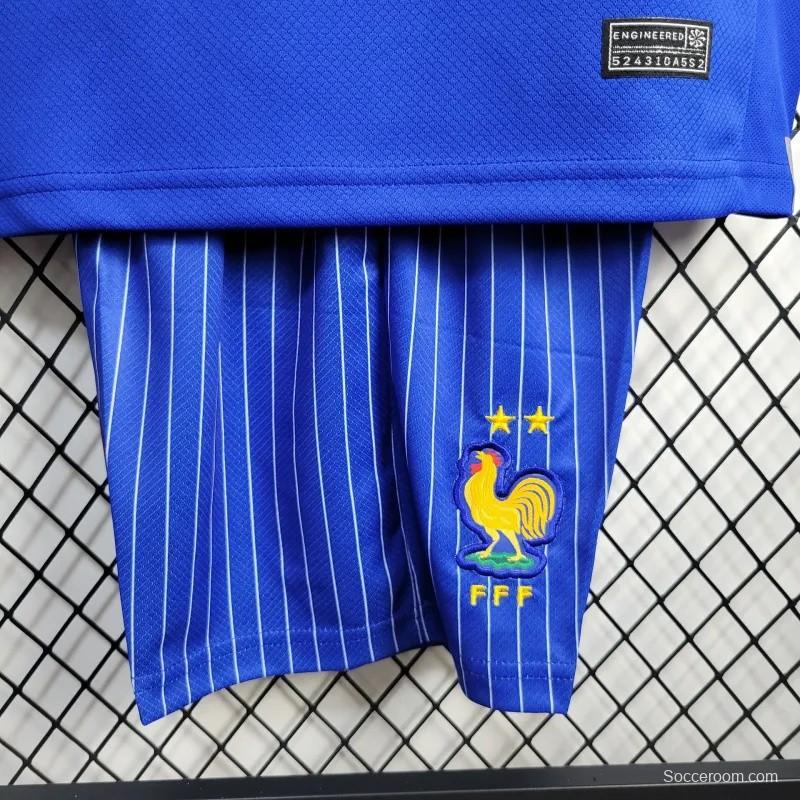 24/25 Kids France Home Jersey
