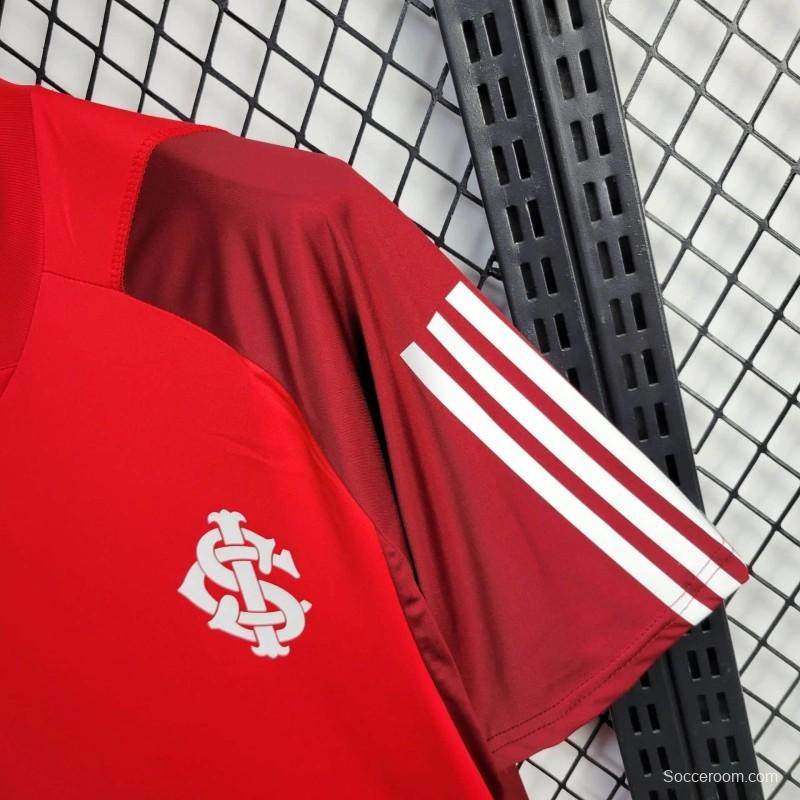 24/25 SC Internacional Training Red/Wine Jersey