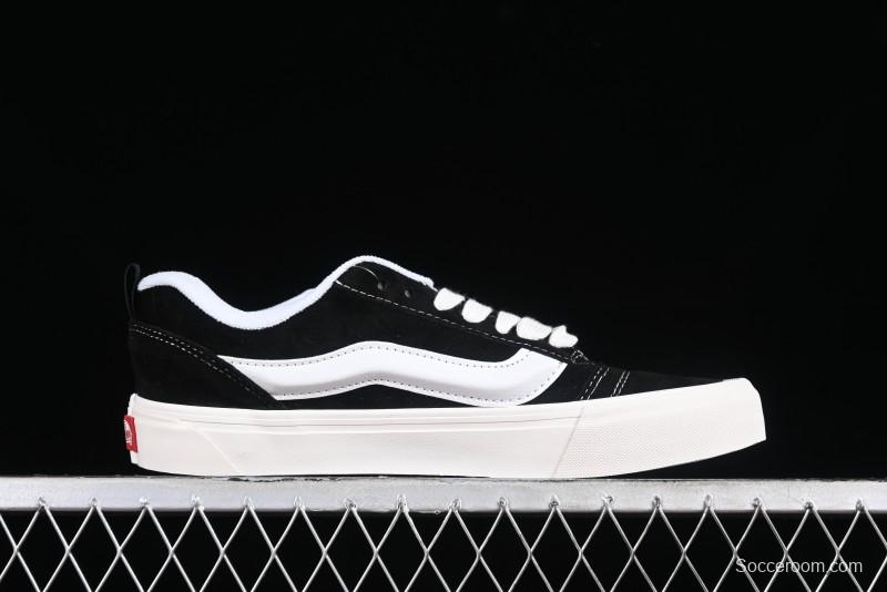 Vans Classics Knu Skool Retro Skate Shoes with Chunky Silhouette - VN0009QCBF2
