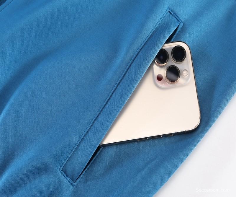 24/25 Club America Blue/Navy Full Zipper Jacket +Long Pants