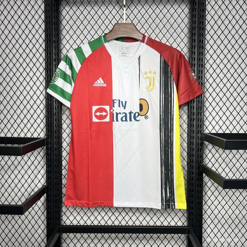 23/24 Juventus White/Red Special Jersey