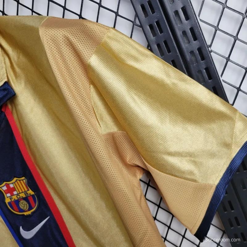 Retro 01/02 Barcelona Away Jersey