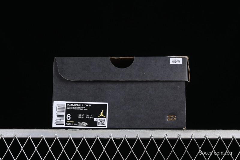 Nike Air Jordan 1 Low Custom Culture Casual Sneakers - FQ9112-100