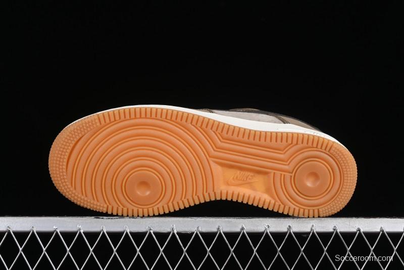 Nike Air Force 1 '07 Low LV Collaboration - Light Brown Casual Sneakers - BA8806-224