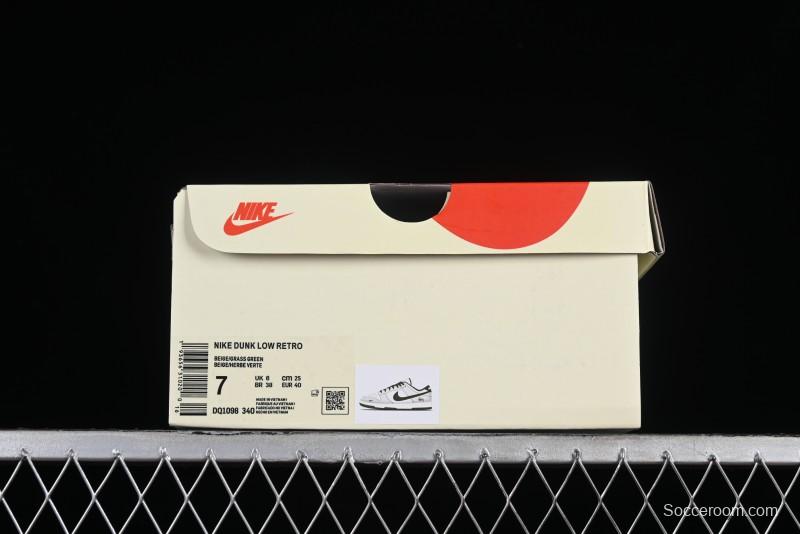 Stussy x Nike SB Dunk Low Retro Premium Casual Sneakers - DQ1098-340