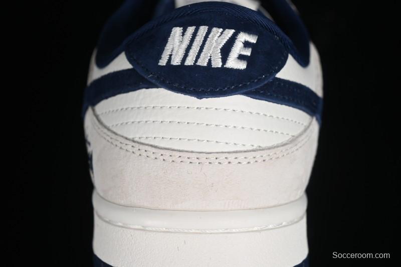 Stussy x Nike SB Dunk Low Collaboration Anniversary Edition Premium Customized Low-Top Casual Skate Shoes - DQ1098-339