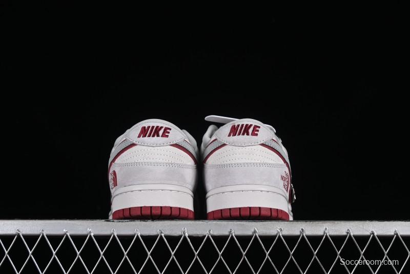 Nike Dunk Low The North Face CDG Collaboration - Grey Skateboard Shoes - DQ1098-336